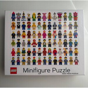 Lego Minifigure Puzzle 1000-Piece Collectible Toy Fun For Adults & Kids Giftable